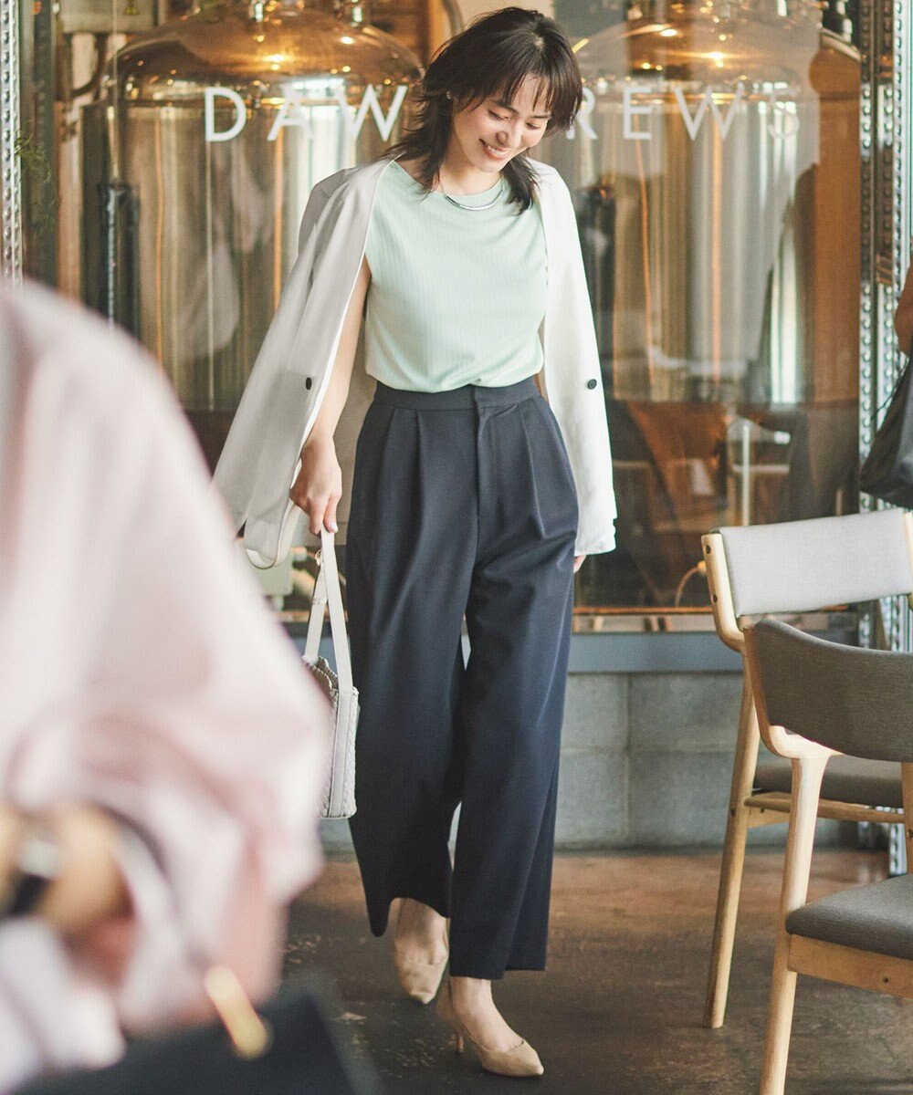 23区 L 【洗える】マルチ機能 プルオーバー カットソー 