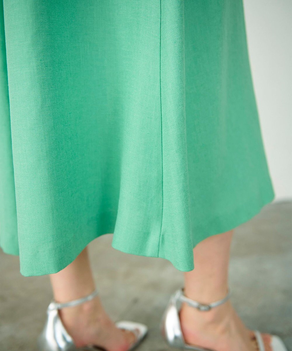 GRACE CONTINENTAL テーラーフレアワンピース 