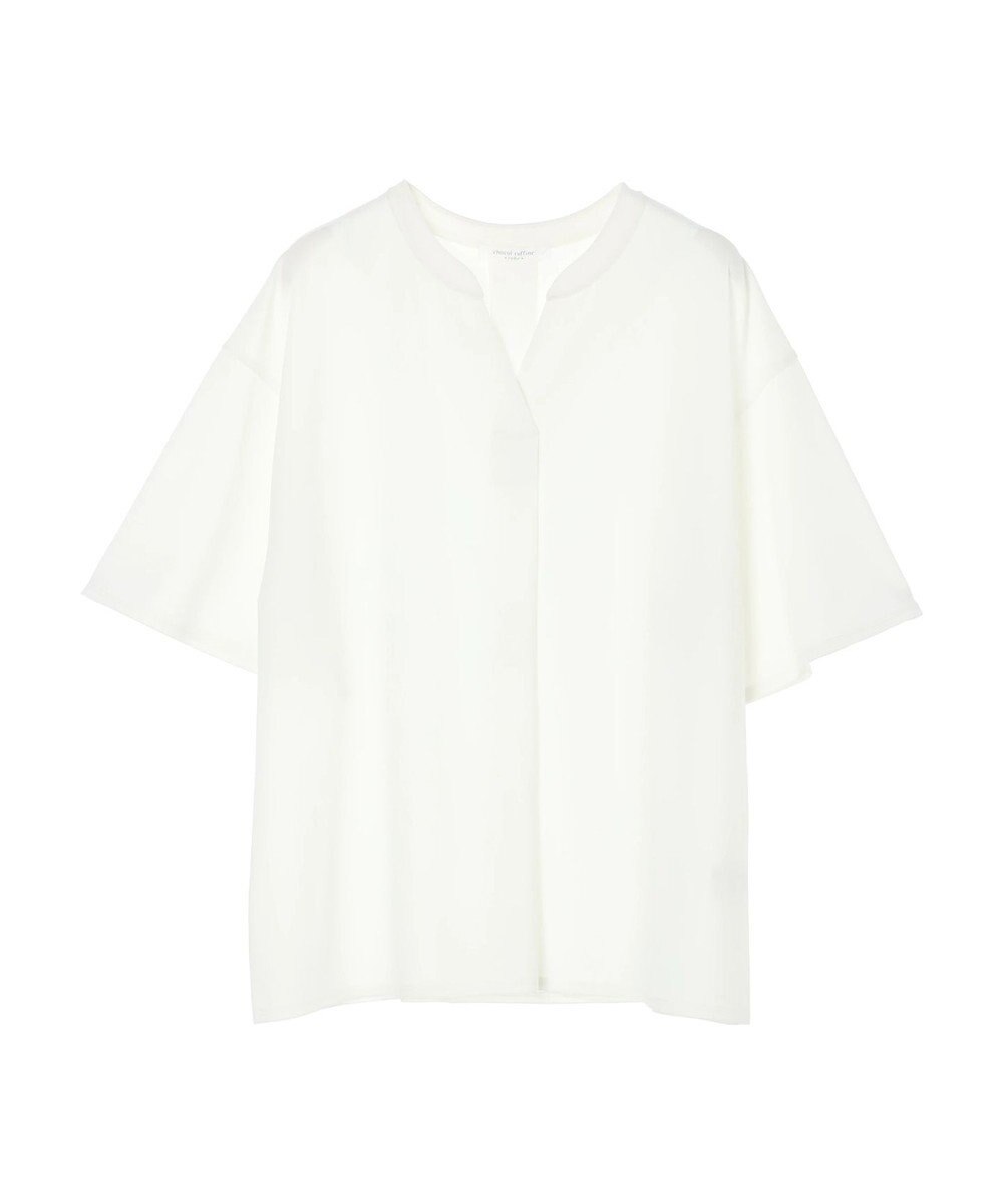 Green Parks BEST PRICE  スキッパー５分袖ブラウソー 