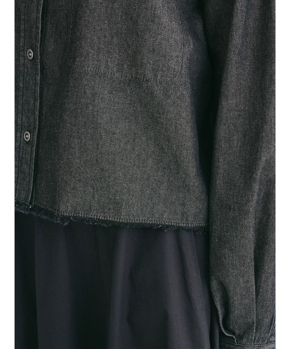 Green Parks ・ＳＵＧＡＲ　ＳＰＯＯＮ　クロップドデニムシャツ 