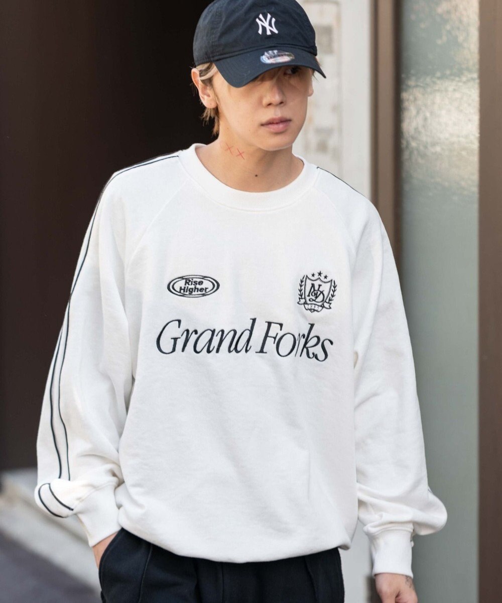 WEGO 【ユニセックス着用ITEM】ショートドロストラインプルオーバー 