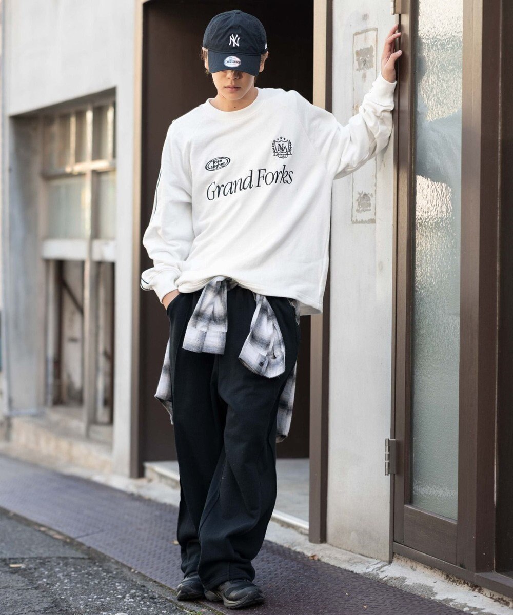 WEGO 【ユニセックス着用ITEM】ショートドロストラインプルオーバー 