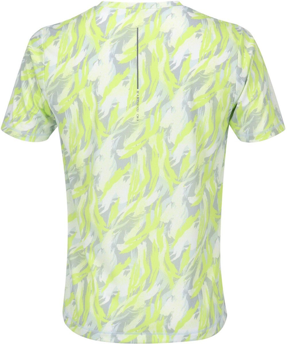 CW-X 【MEN】 CW-X トップス 【薄軽ランニングシャツ】 半袖 3分袖 Ｕネック 吸汗速乾性(本体) メンズ DLO155 /ワコール 