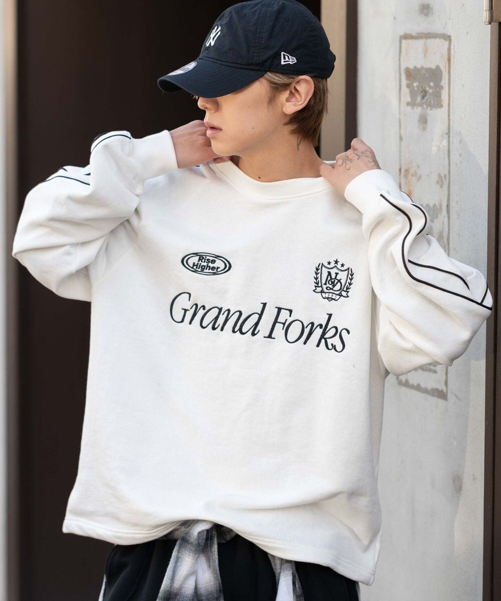 WEGO 【ユニセックス着用ITEM】ショートドロストラインプルオーバー 