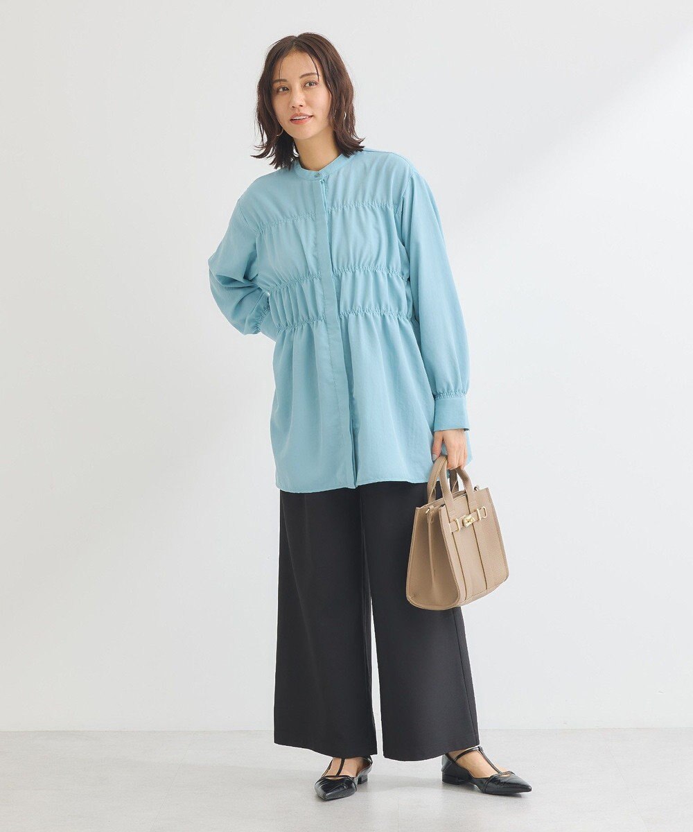 Green Parks シャーリングシャツチュニック 