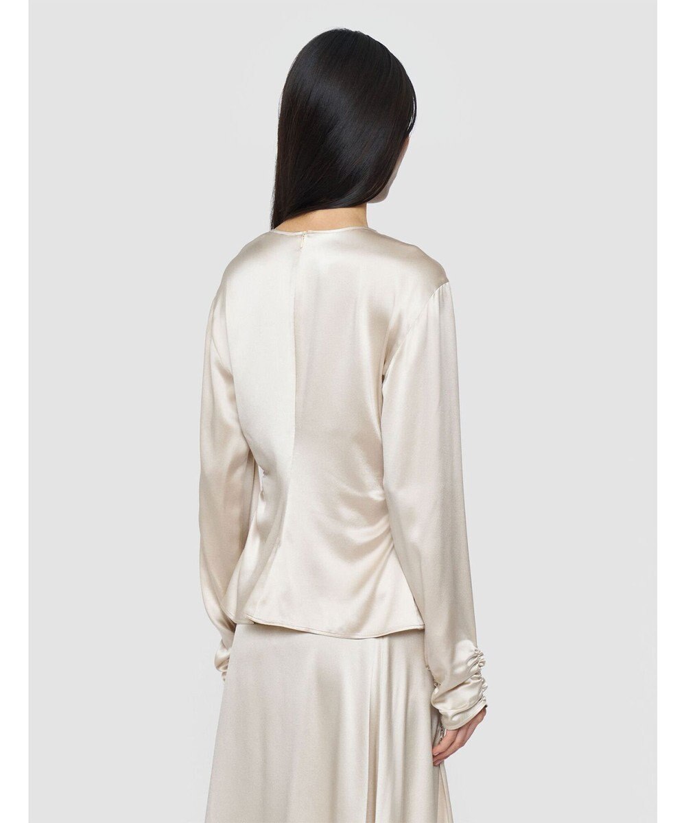 JOSEPH シルクサテンルーシング　ブラウス 