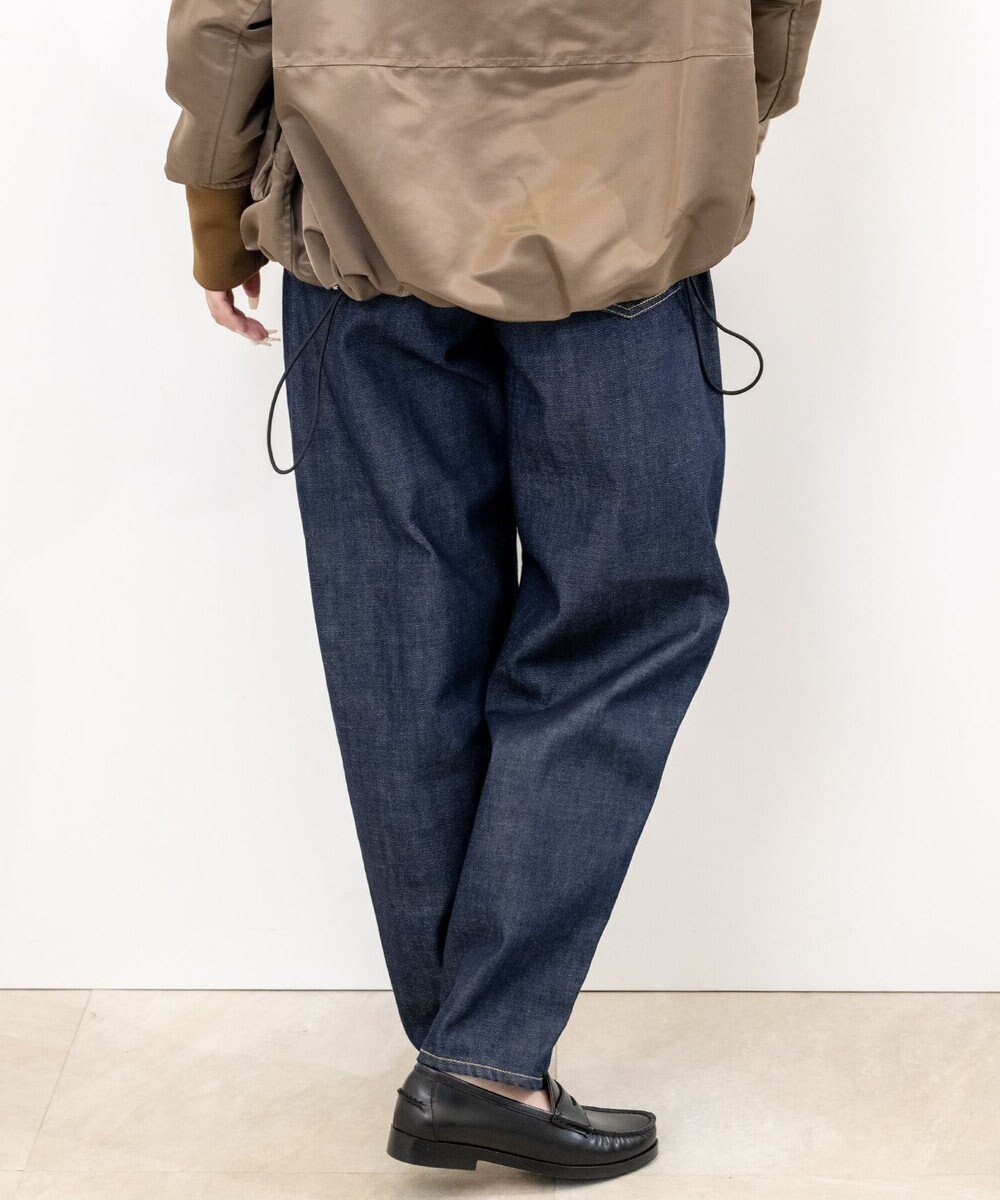 caqu FS narrow barrel ナローバレルデニムパンツ 