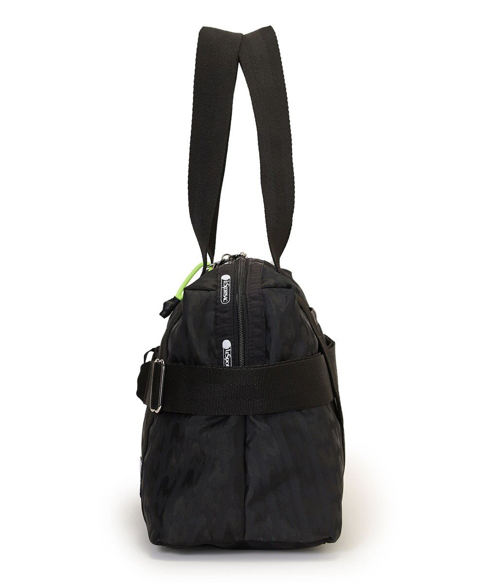 LeSportsac MSGM E/W COMMUTER TOTE/コミューターブラックジャカード 