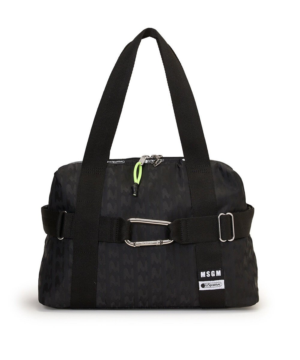 LeSportsac MSGM E/W COMMUTER TOTE/コミューターブラックジャカード 