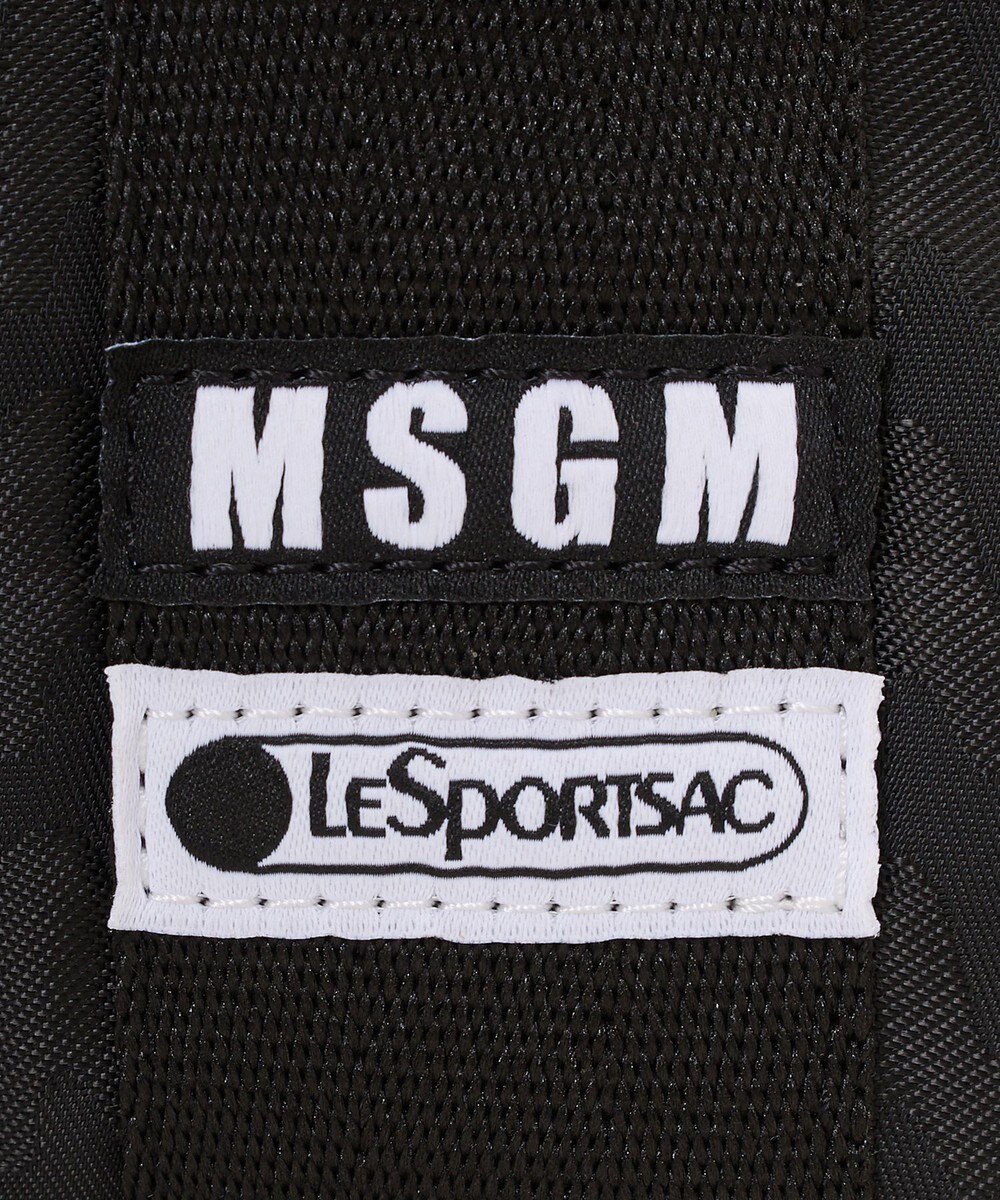 LeSportsac MSGM E/W COMMUTER TOTE/コミューターブラックジャカード 