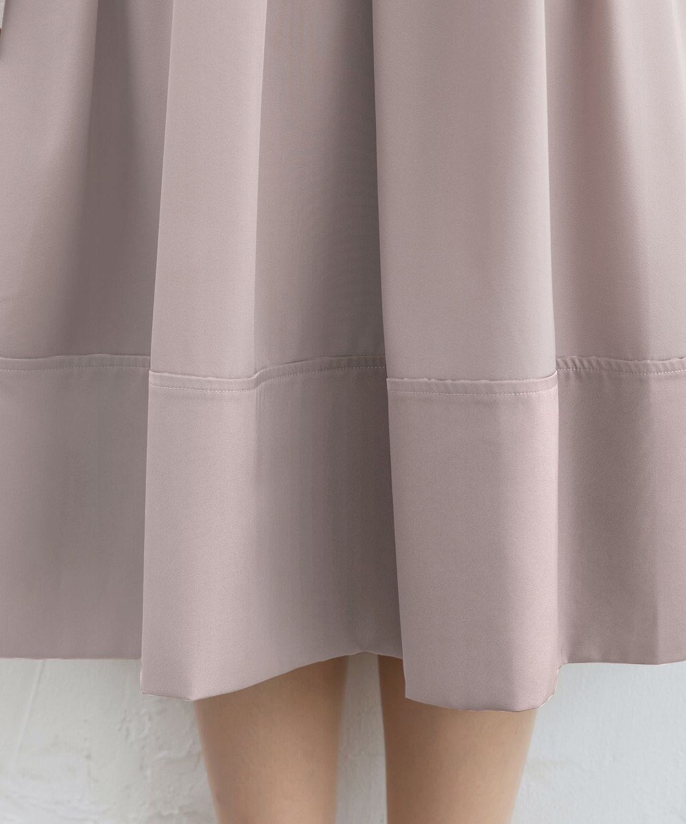 Tiaclasse L 【セレモニー・XSサイズ(5号)追加・新色追加・洗える】キーネックフレアワンピース 