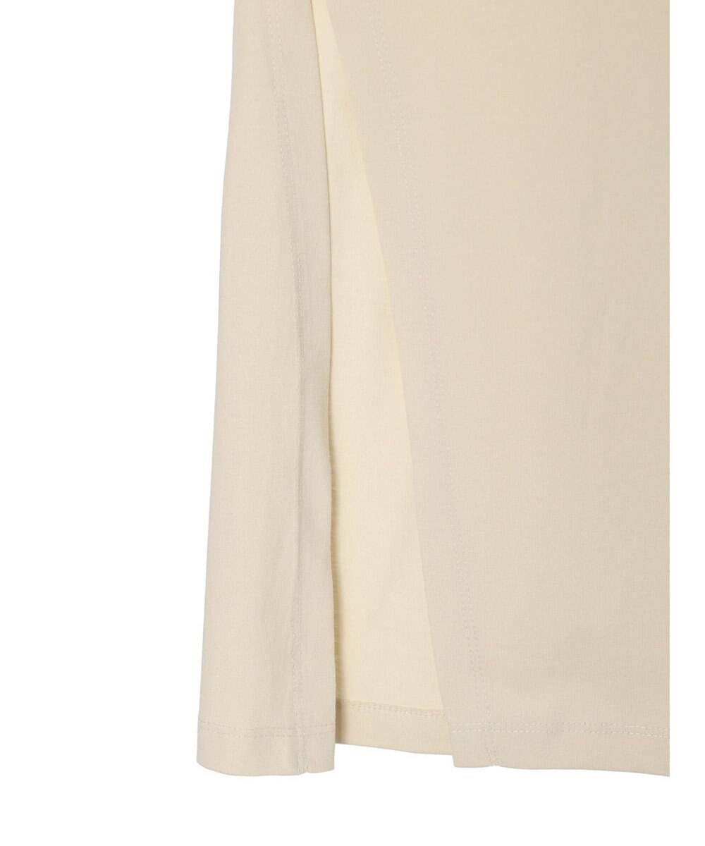 Green Parks 汗じみ防止クルーネックスリットチュニック 