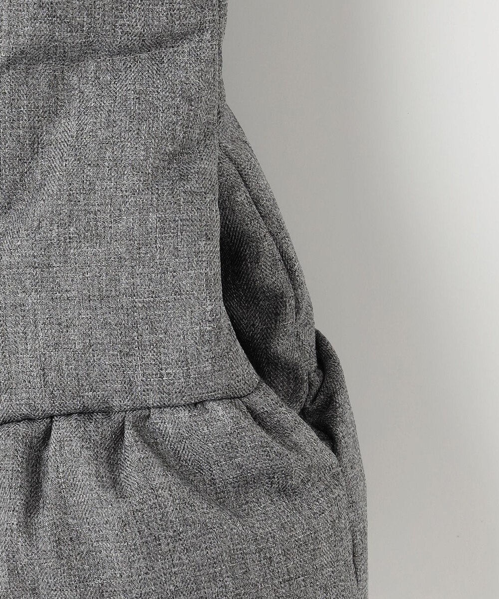 組曲 KIDS 【110-140㎝】ウールライク ダウンコート 