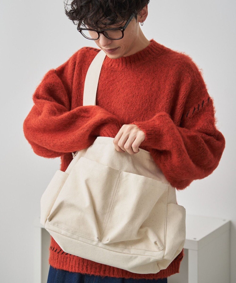 WEGO 立体ポケットキャンバスショルダー 