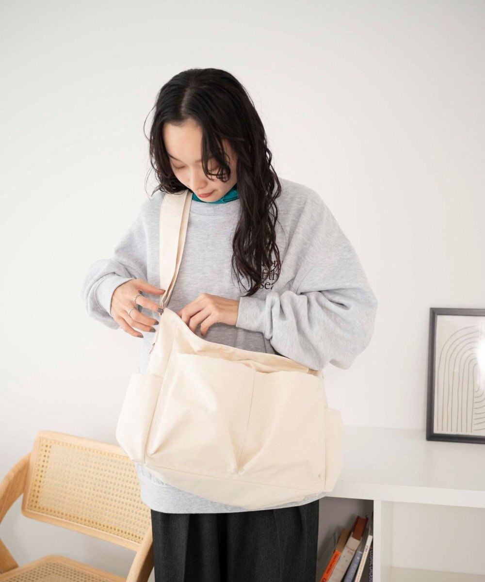 WEGO 立体ポケットキャンバスショルダー 