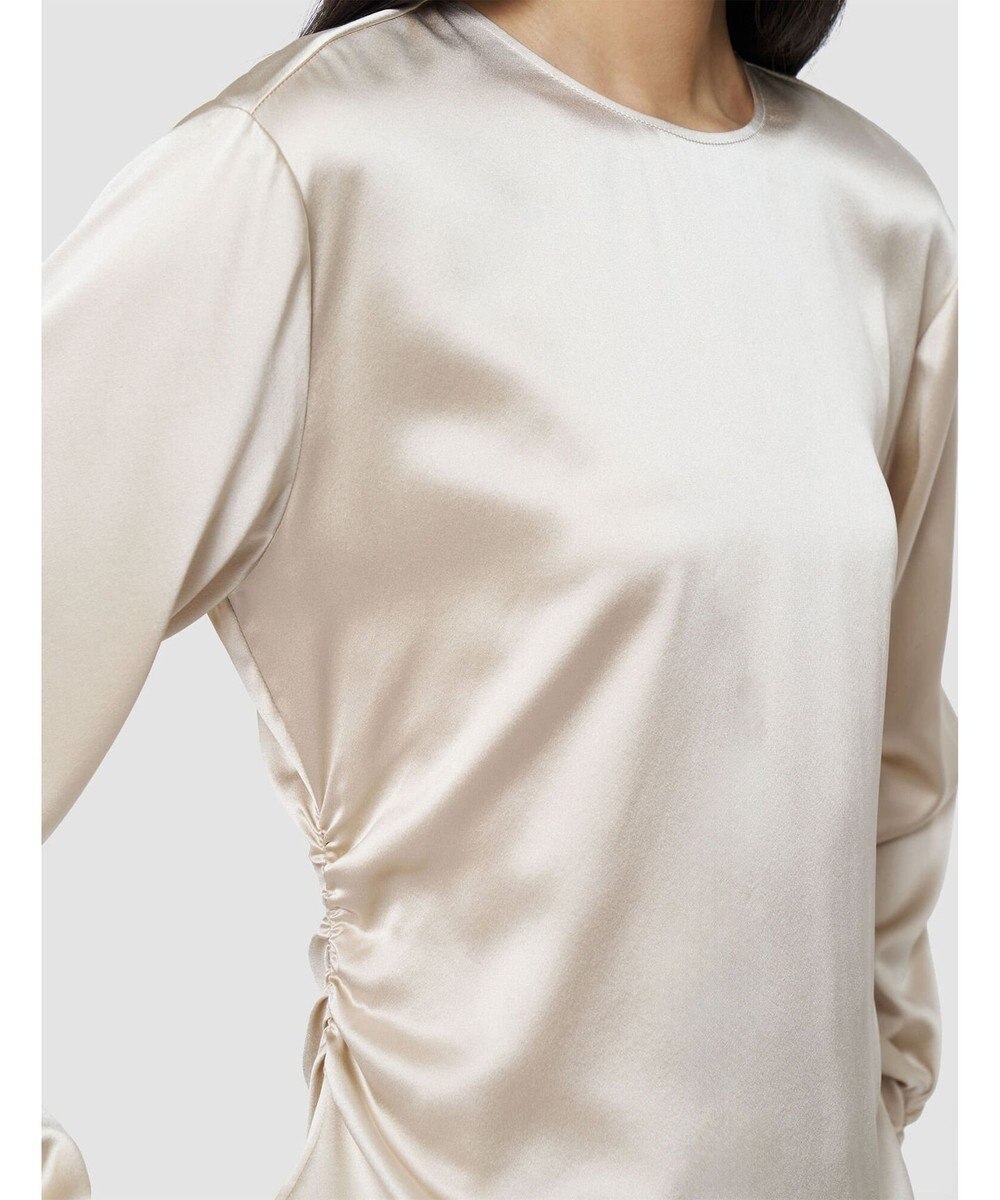 JOSEPH シルクサテンルーシング　ブラウス 