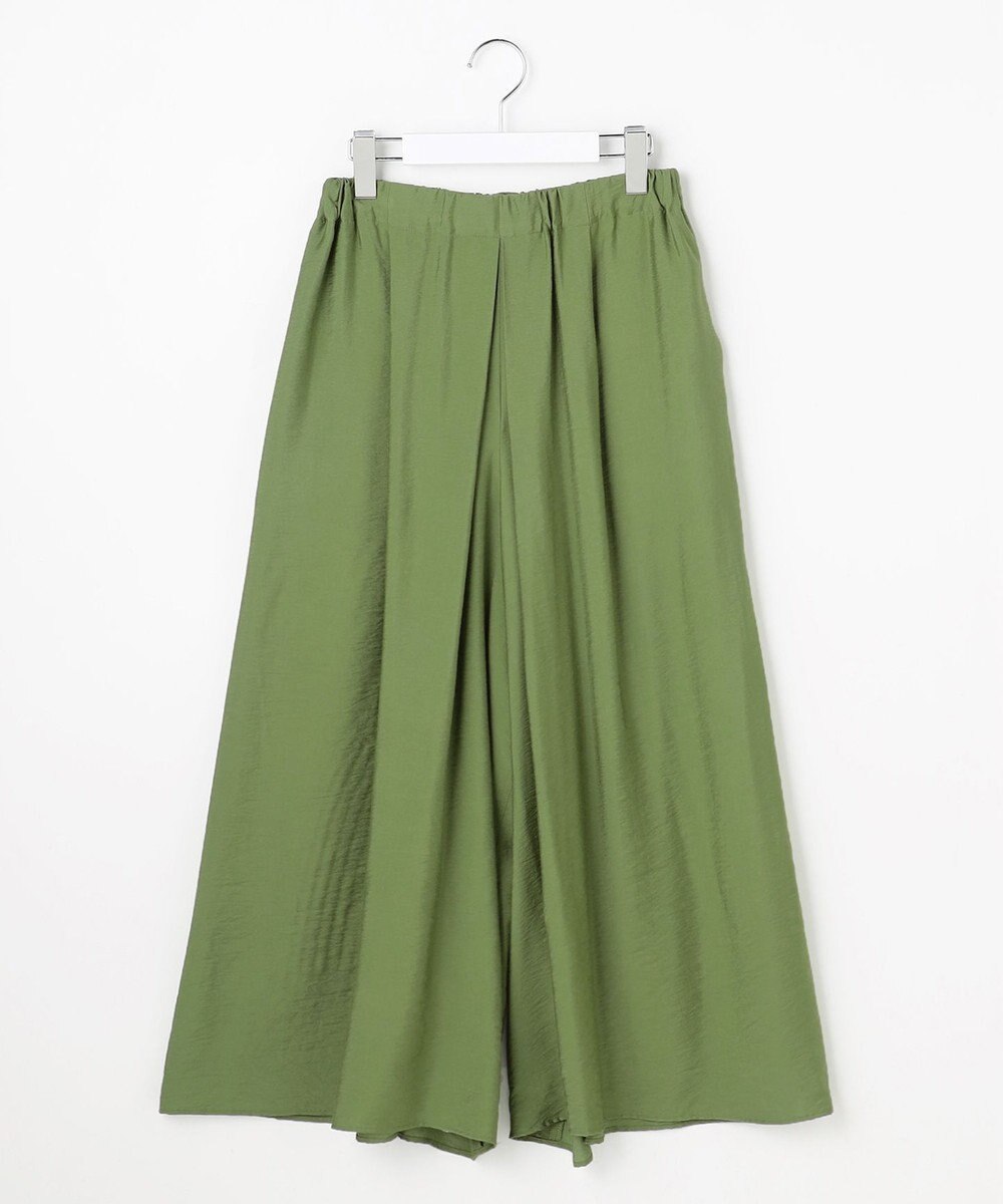 自由区 S 【セットアップ対応】エアリーツイルキュロット パンツ 