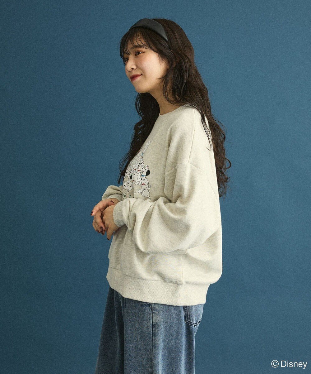 Green Parks １０１匹わんちゃん／プリント裏毛スウェット 