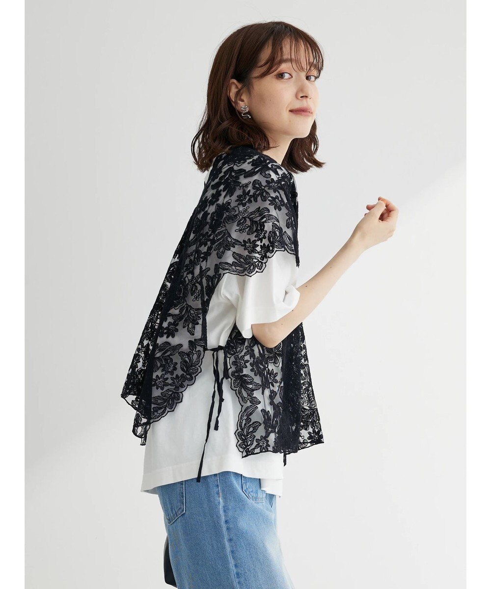 Green Parks ・ＳＵＧＡＲ　ＳＰＯＯＮ　２ｗａｙ刺繍レースベスト 