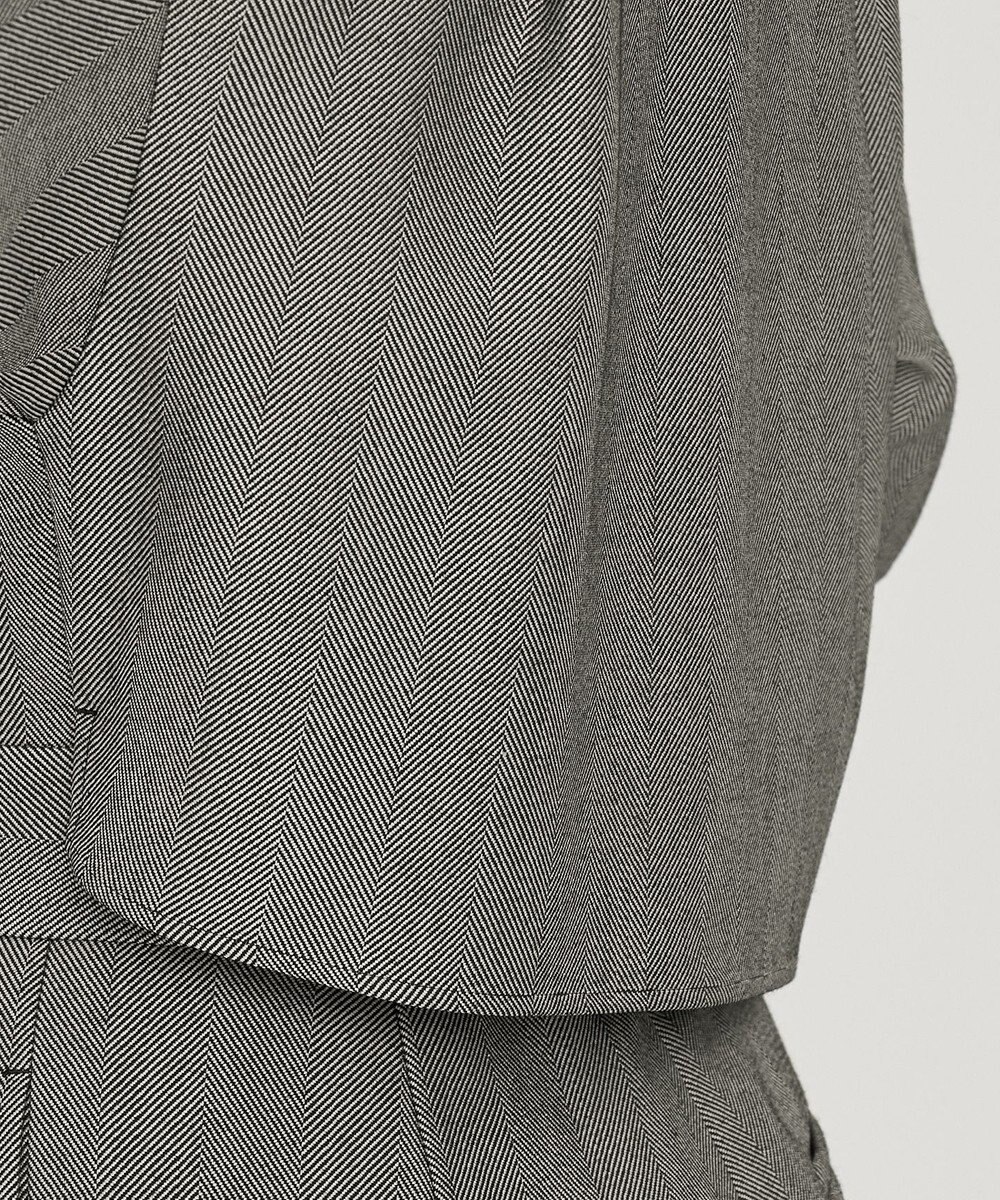 uncrave ヘリンボーンスーツ オールインワン（uncrave WHITE） 