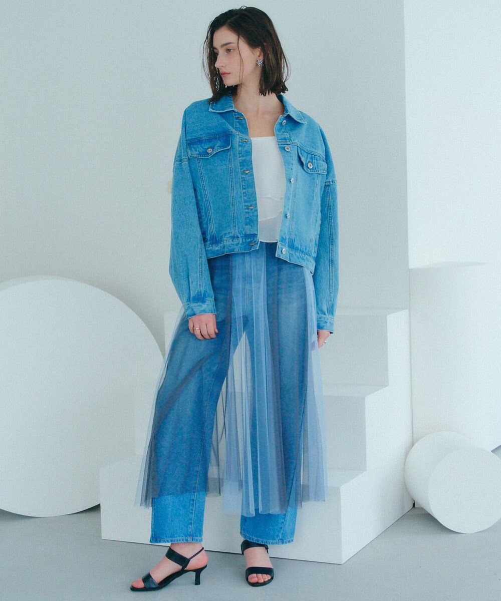 YECCA VECCA 【2点SET】マルチwayチュールスカート 