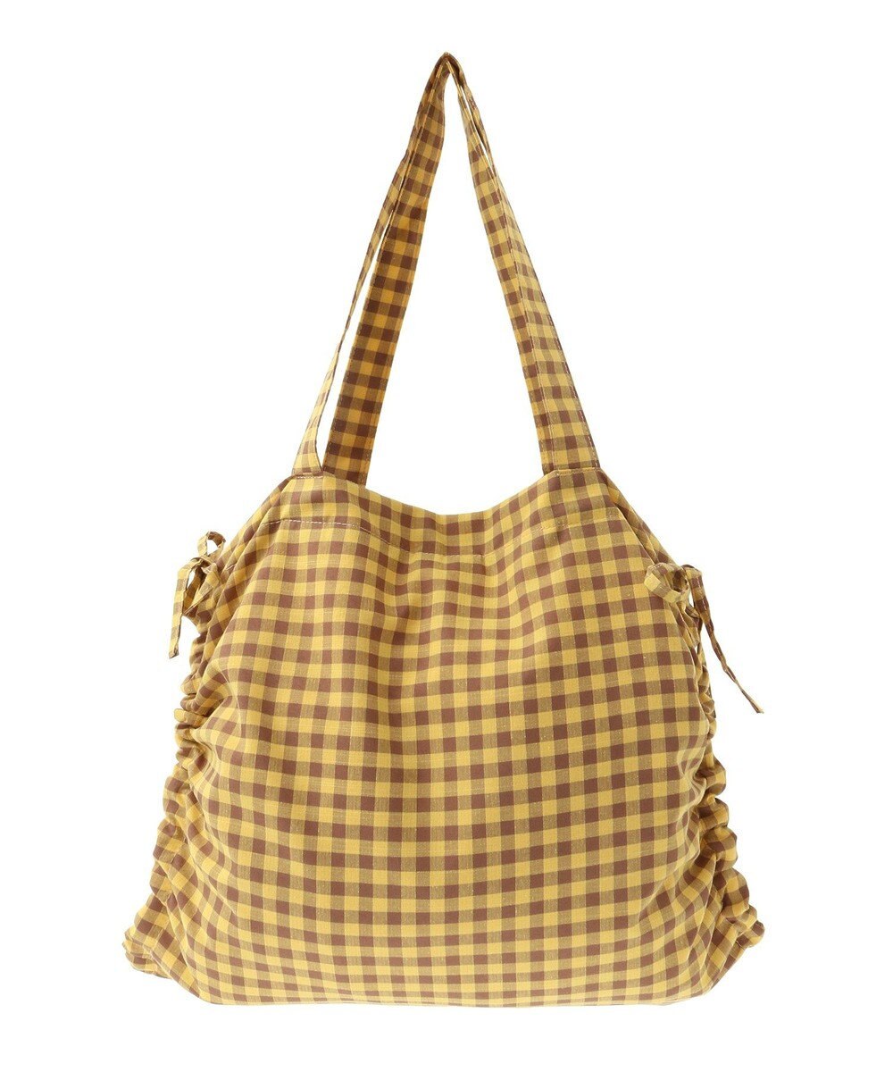 Green Parks ・ＱＵＯＮ　ギンガムリボントート 