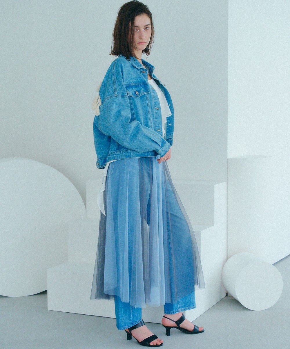 YECCA VECCA 【2点SET】マルチwayチュールスカート 