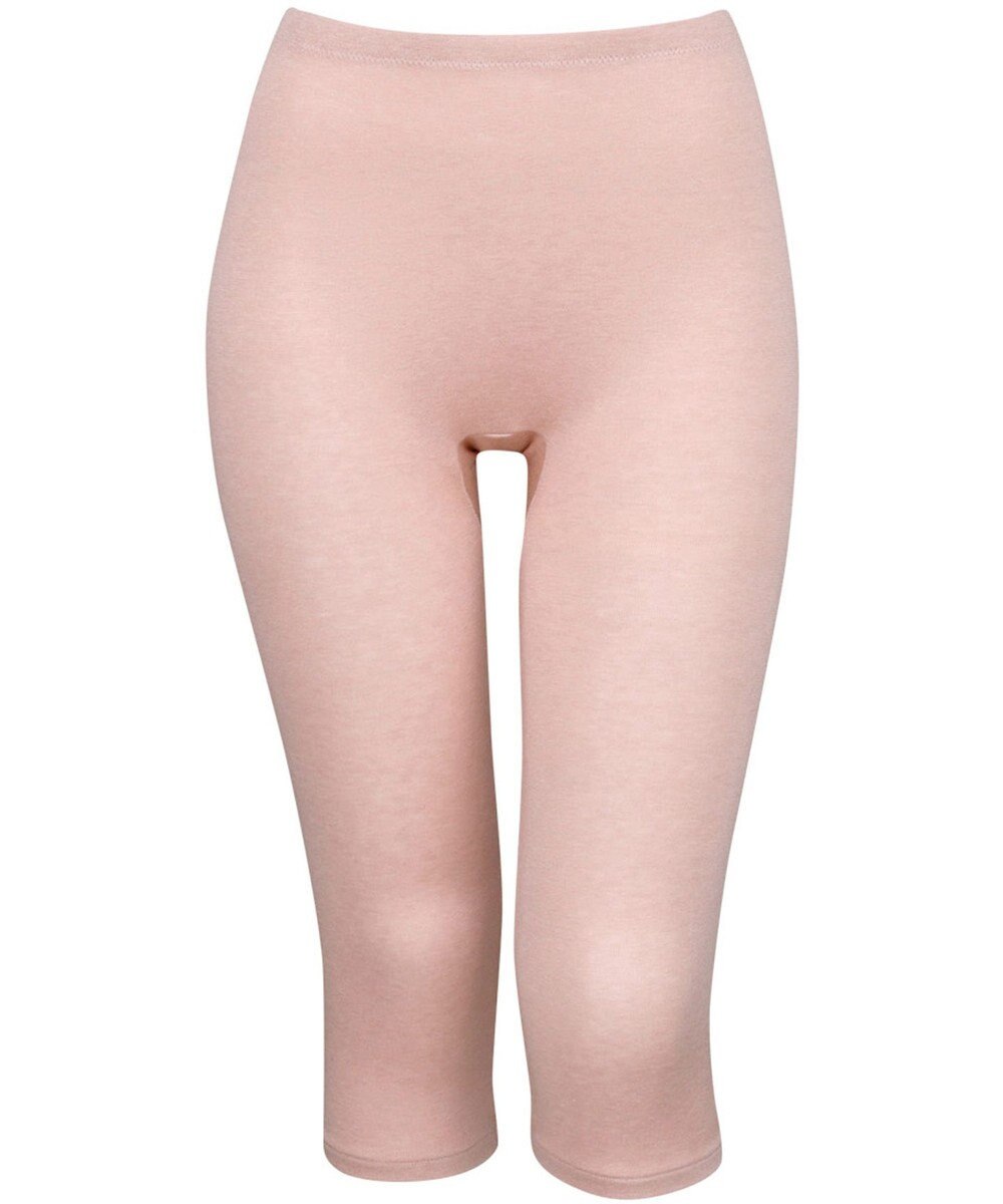 Wing あったかインナーボトム 綿混 裏起毛 よく伸びる素材 【ラクのびサーモ】 ひざ下丈 秋 冬 ER6613 ウイング／ワコール 