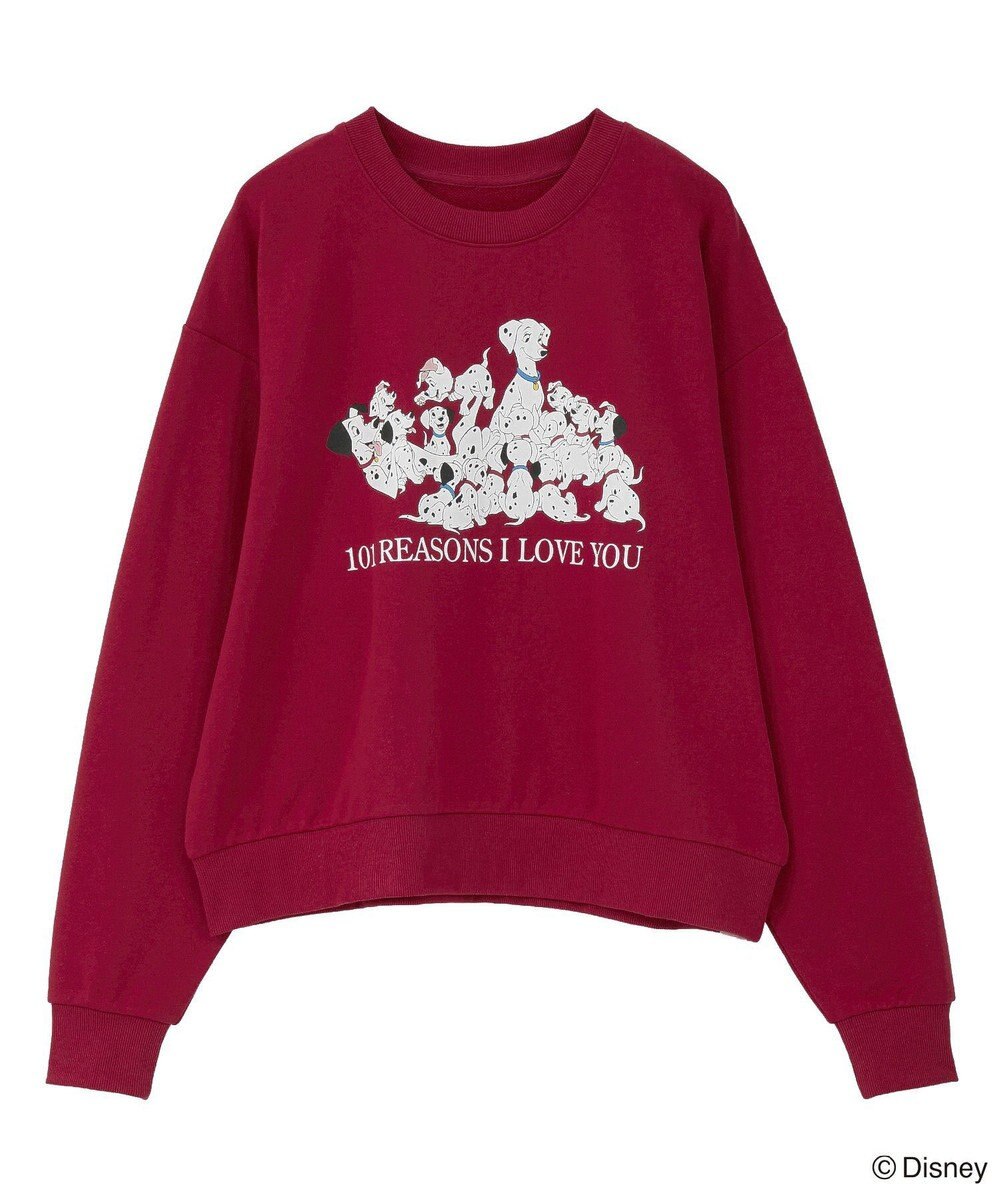 Green Parks １０１匹わんちゃん／プリント裏毛スウェット 