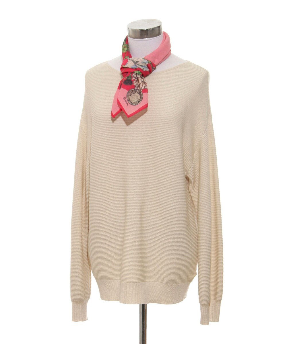 MOONBAT SWASH LONDON フラワープリント コットン スカーフ 