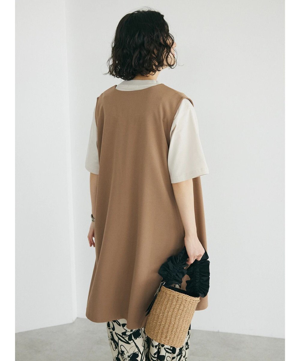 CRAFT STANDARD BOUTIQUE カットジョーゼットベスト 