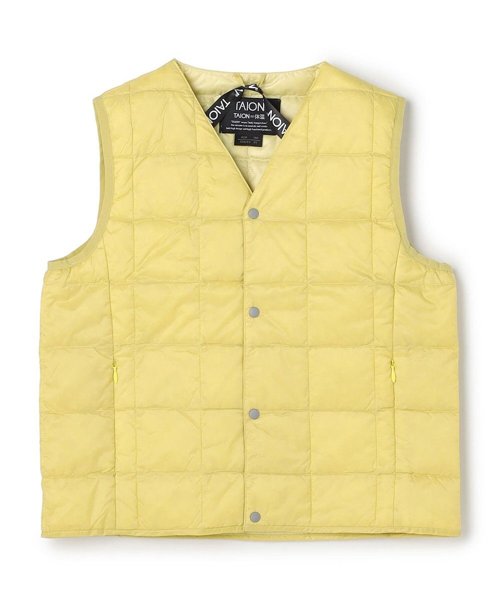 UNFILO 【120-150cm】TAION Vネック ダウンベスト(UNISEX) 