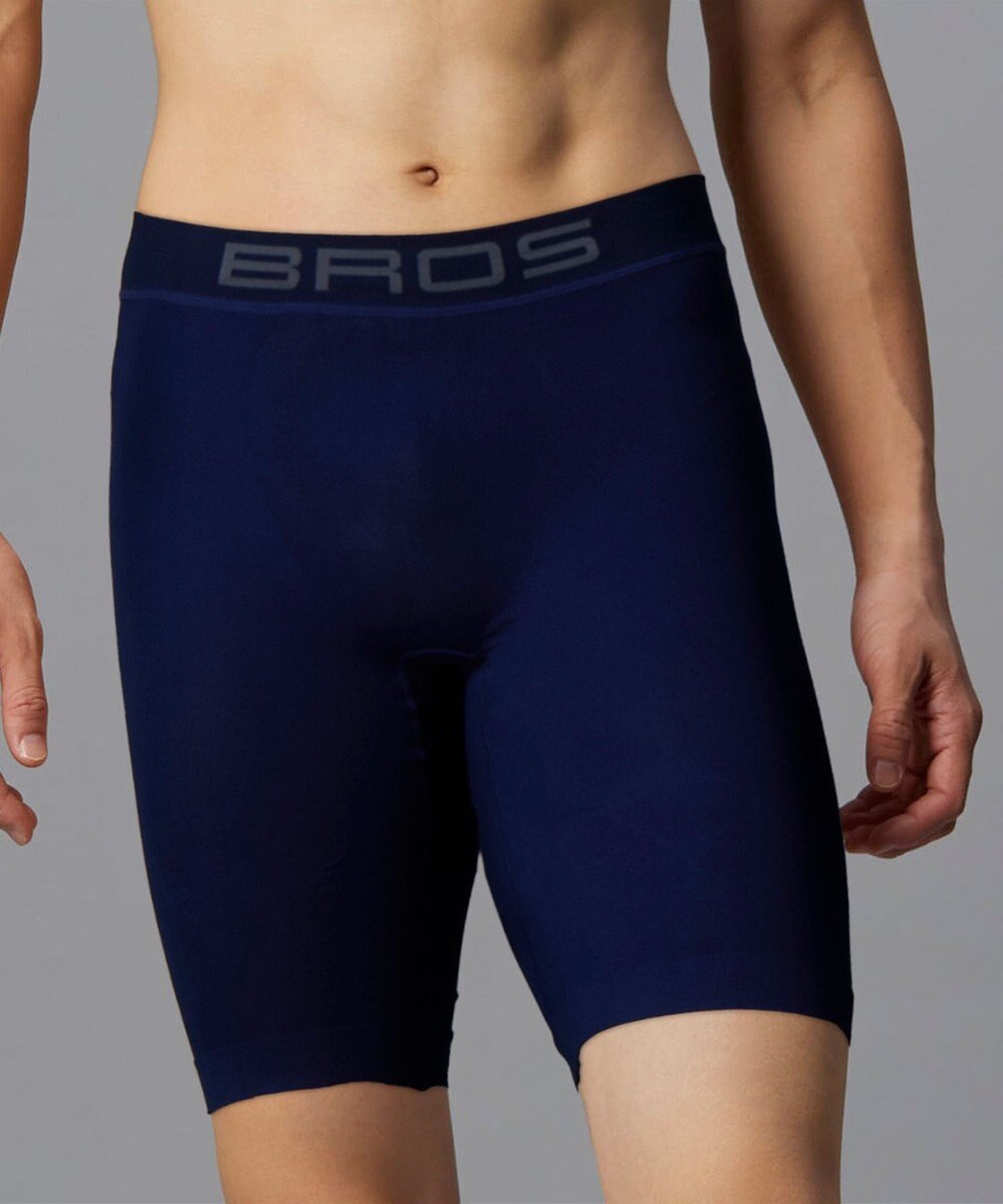 WACOAL MEN スパッツ 【CROSSWALKER】 吸放湿性 吸汗速乾性 前閉じ ロング丈 メンズ インナー GX6008 /ブロス バイ ワコールメン 