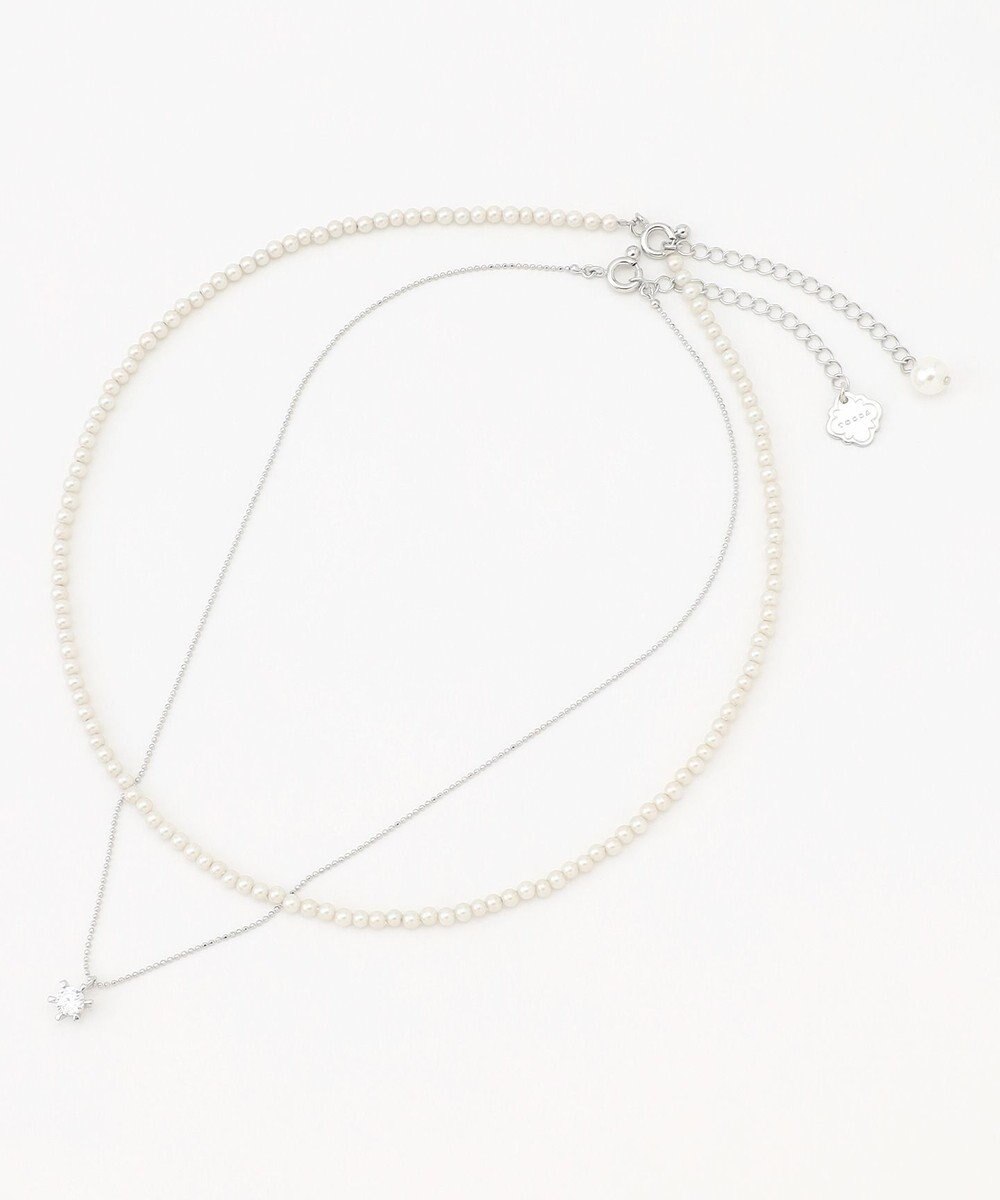 TOCCA BIJOUX＆BABY PEARL NECKLACE 2連セットネックレス 