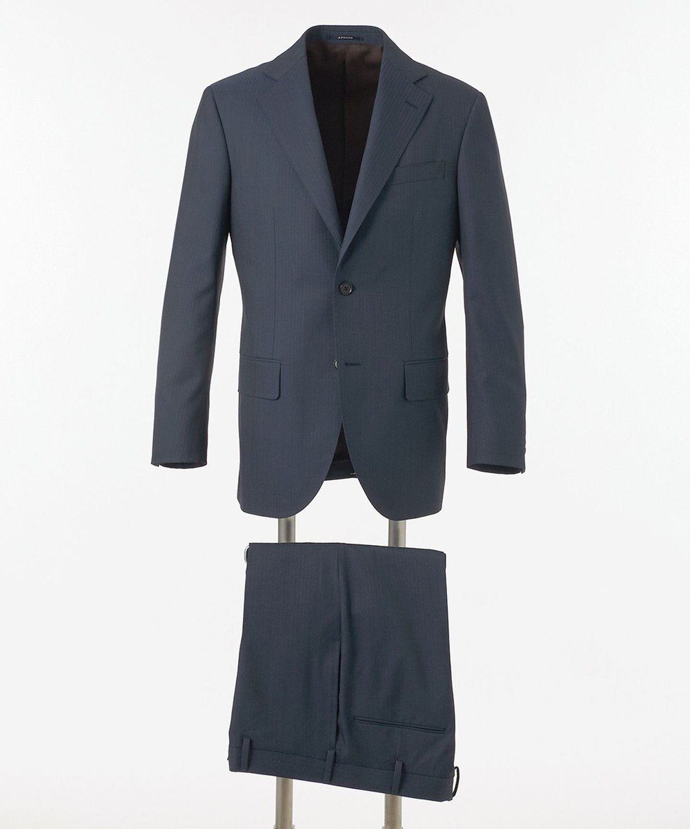 J.PRESS MEN 【WEB・一部店舗限定】インディゴルックヘリンボーン スーツ 