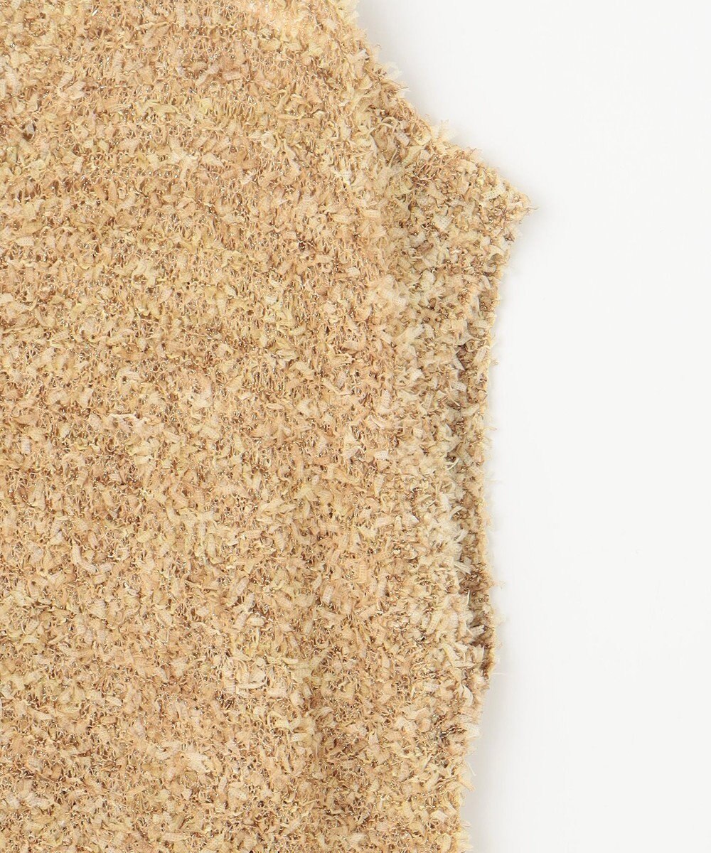 自由区 S ファンシーラメスラリット ニット 