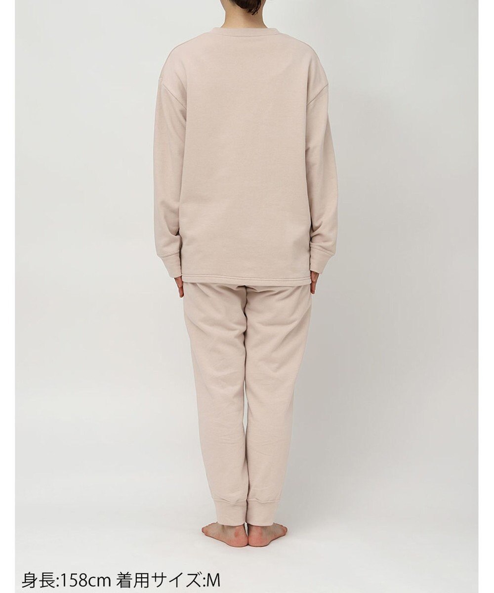 WACOAL ワコール_リラックス＆スリープ パジャマ 綿100%(本体) ガーゼ裏毛素材 長袖 長ズボン PEANUTS スヌーピー レディース FDX559 /ワコール 