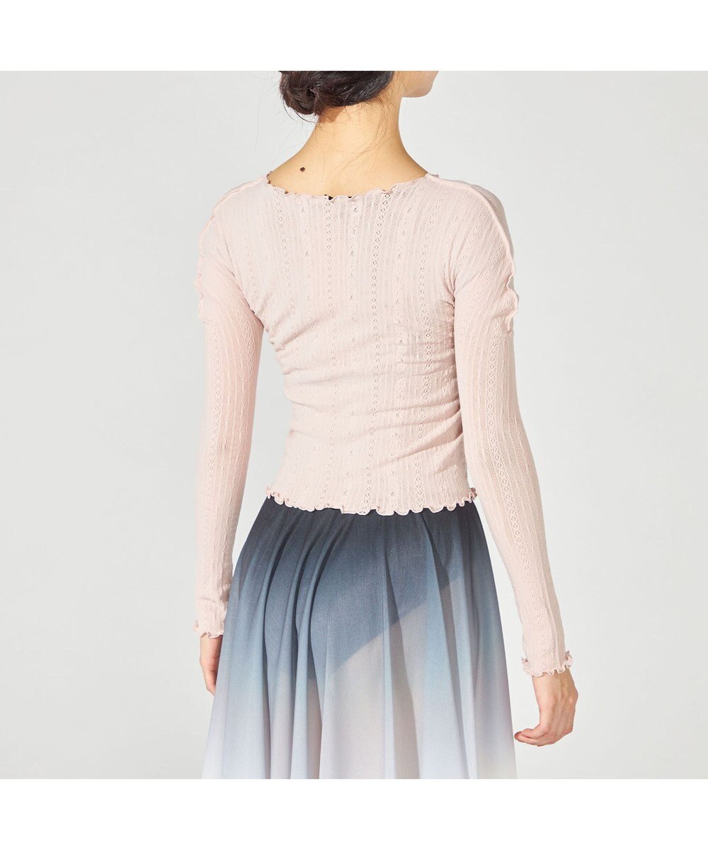 Chacott 【ノーソーイングニット】メロウニットトップ 