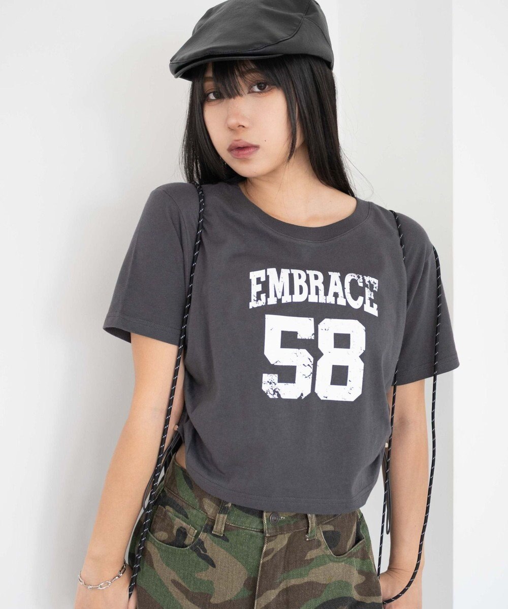 WEGO グラフィックドロストショートT 