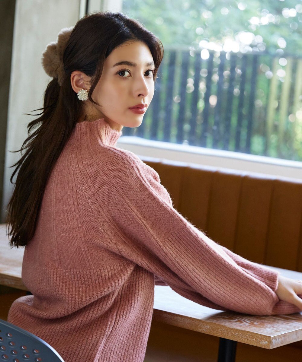 Tiaclasse ビジューパールフラワーピアス 