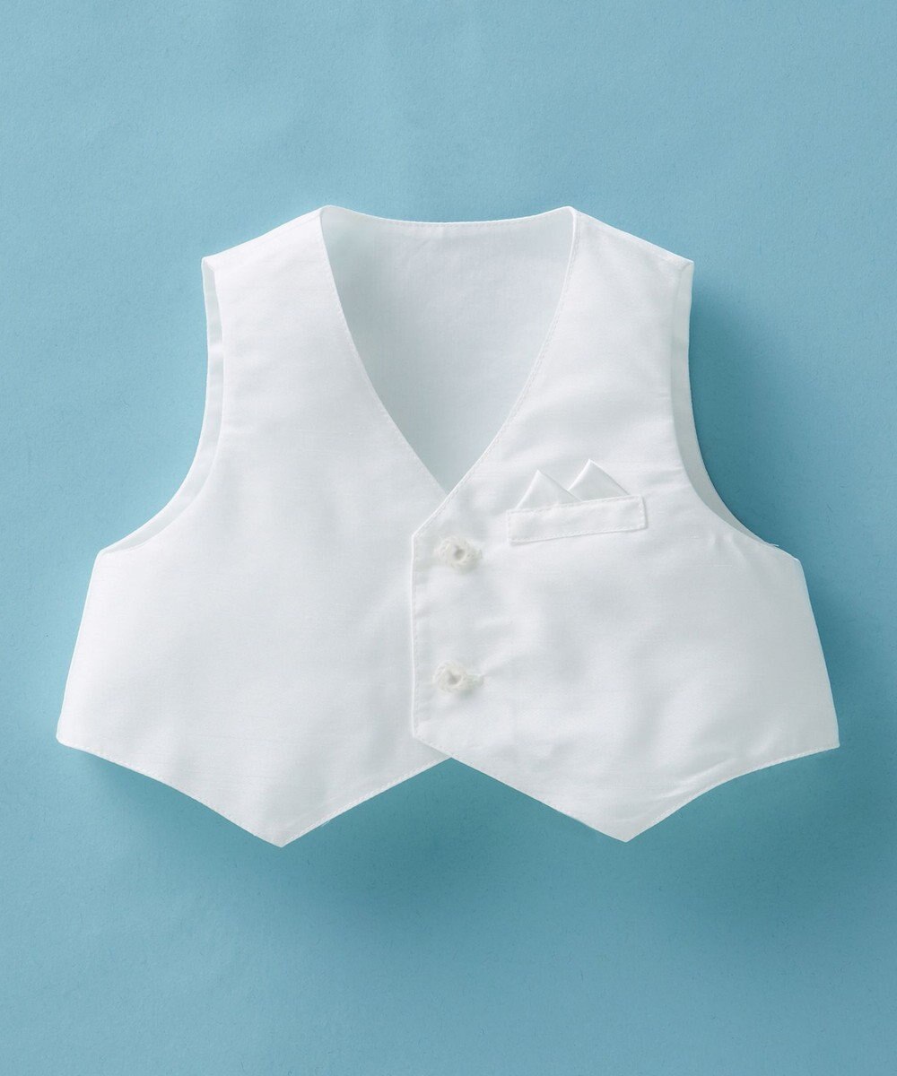 MIKI HOUSE HOT BISCUITS 【ミキハウス】 ツーウェイオールセットタキシード風【秋冬向け】 