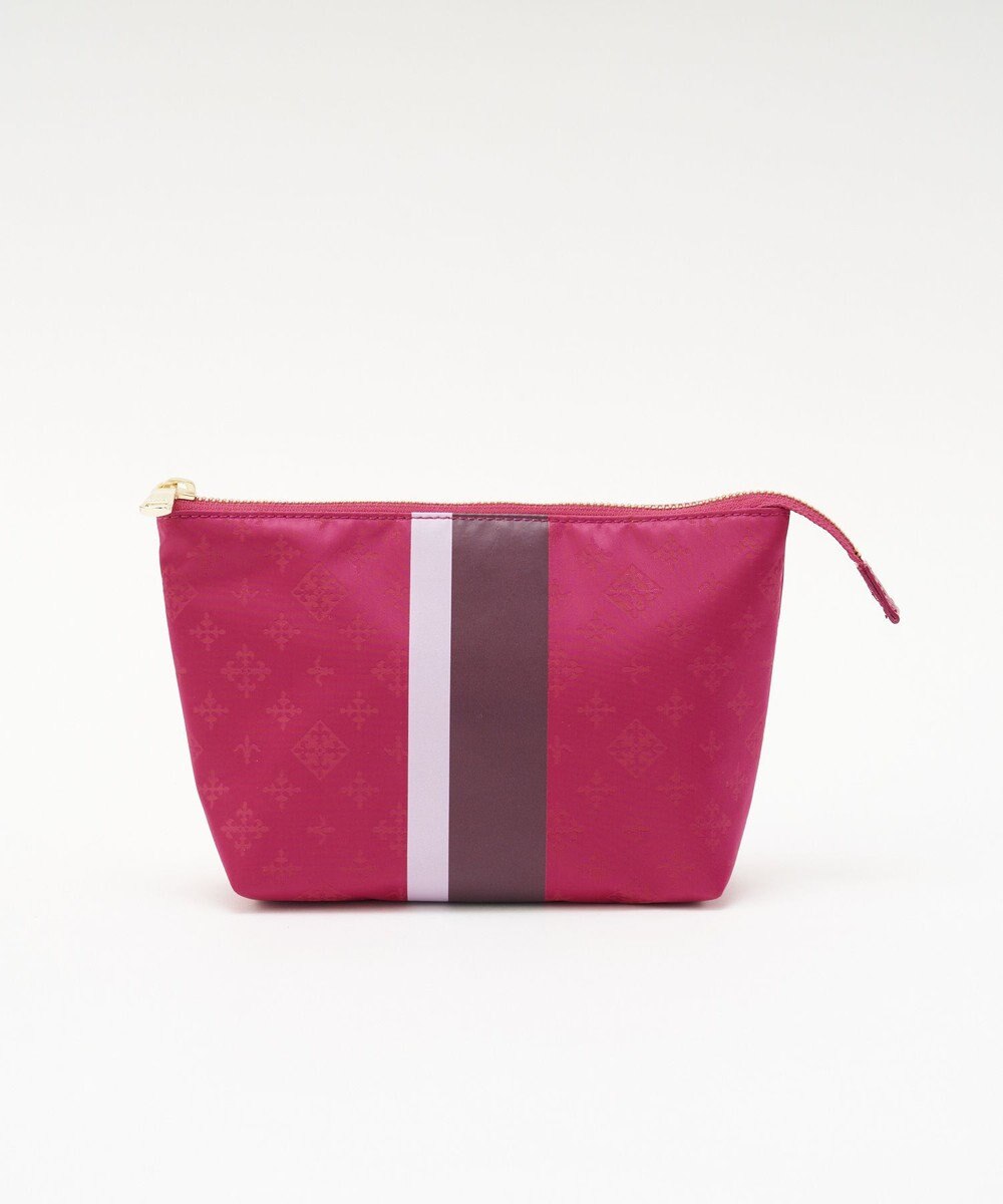 russet ラインプリントポーチ M(Z-226) 