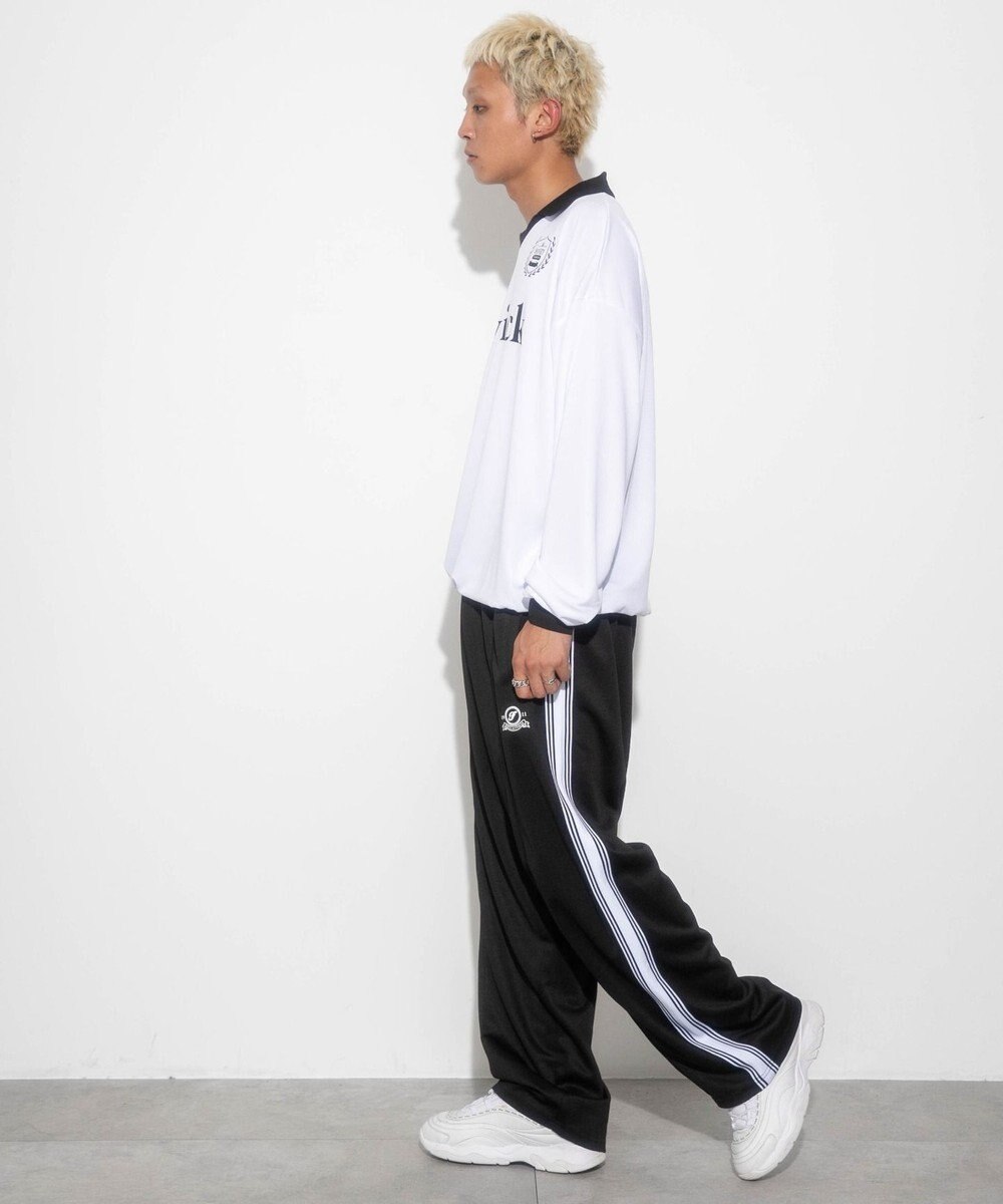 WEGO 別注FILAライントラックパンツ 