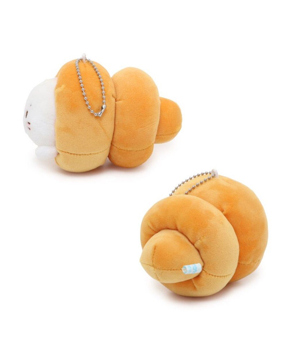 Mother garden しろたん はまったキーホルダー 《パン》 単品 