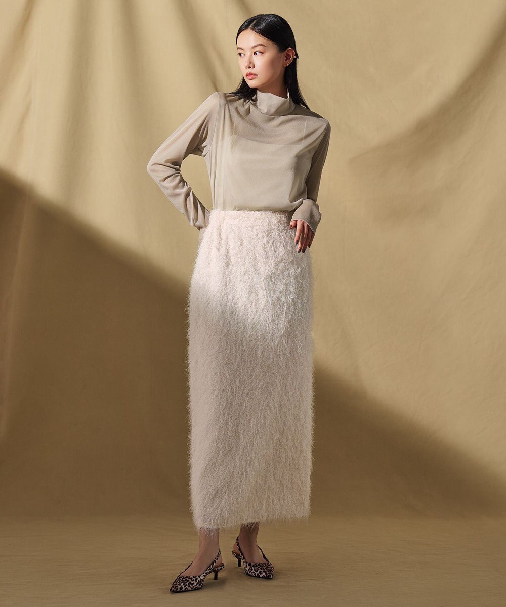 uncrave トリコットシフォン ハイネック カットソー（uncrave STANDARD） 