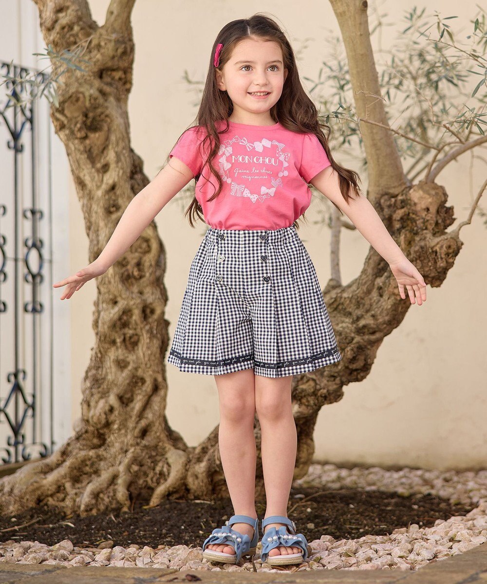 ANY KIDS 【WEB限定】7days プリント 半袖 Tシャツ 