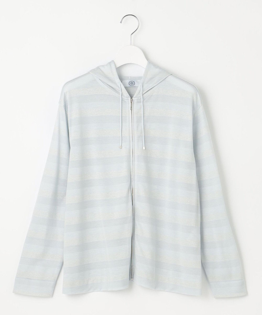 J.PRESS LADIES 【洗える】シアーライトパーカー 