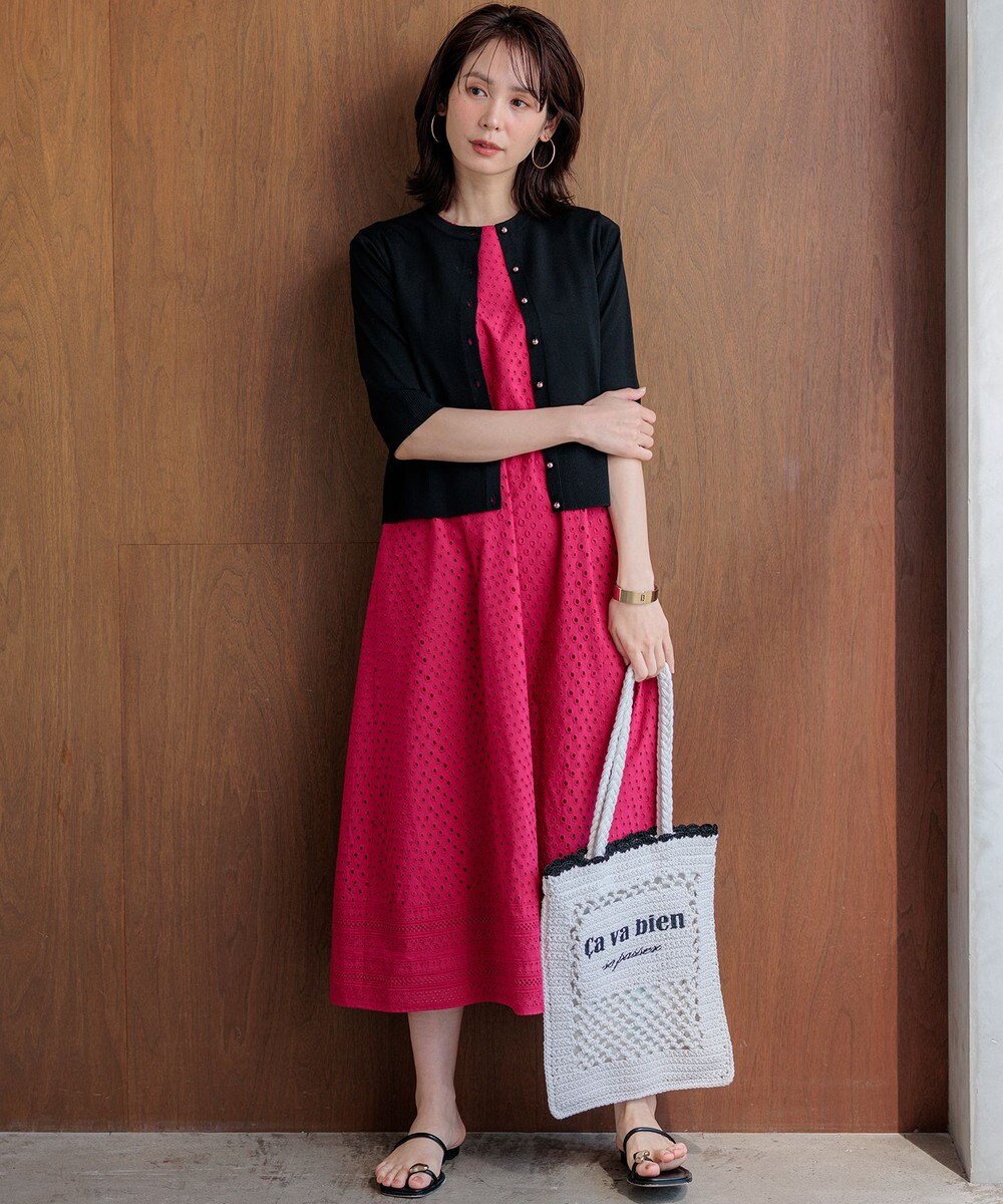 組曲 【先行予約】エンブロイダリーレース ワンピース 