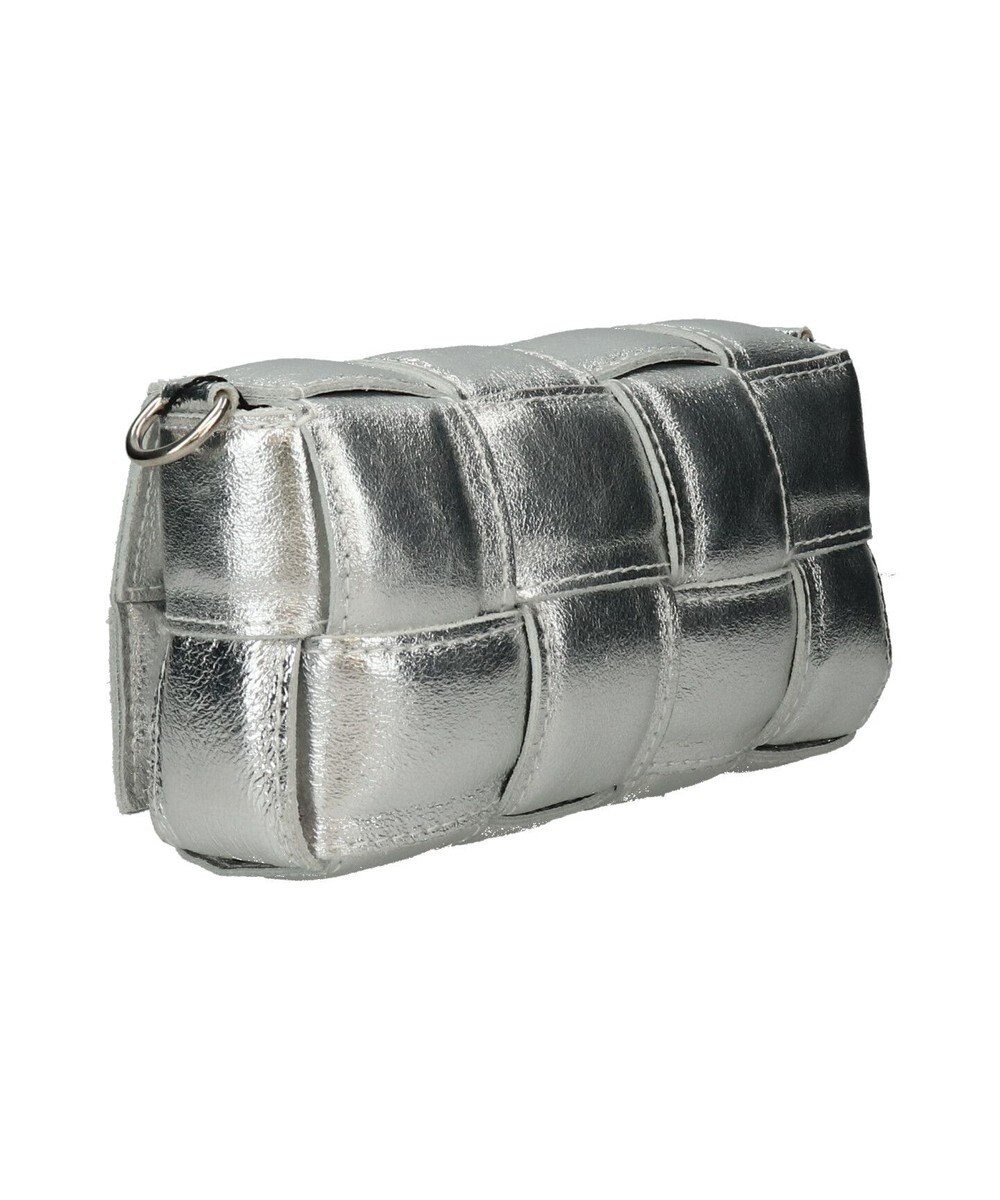 INTER-CHAUSSURES 【ANDREA CARDONE】イントレチャートレザーショルダーバッグ 