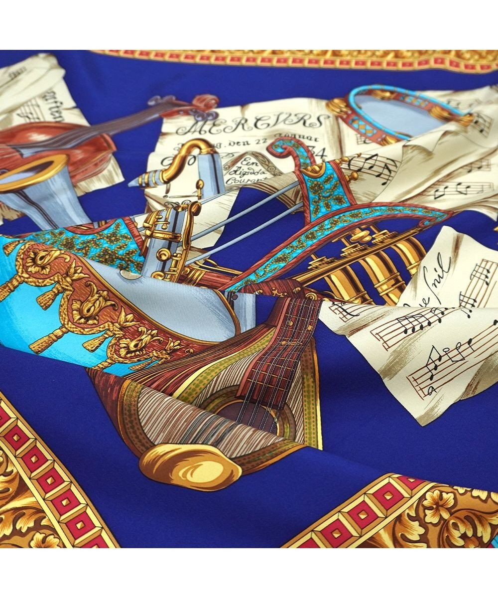 Marca 【伝統横濱スカーフ】演奏会  大判 シルクツイル スカーフ 